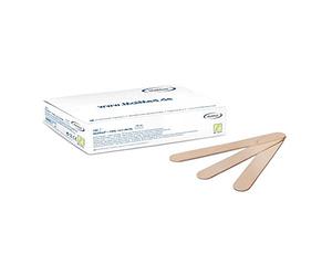 MaiMed Lot de 100 abaisse-langues en bois non stériles Longueur : 15 cm.