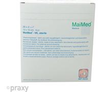 MaiMed-VK-steril 10x20cm Compresses en non-tissé 4 plis 25x2 pcs/boîte | Boîte (50 pièces)
