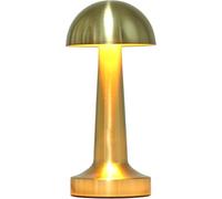 Maimeili Lampadaire de Table LED Tactile en Métal de Type Taille Fine Rechargeable à Pile Portable Réglable en Luminosité Design Rétro pour Restaurant Dîner en Couple Chambre à Coucher Bar KTV