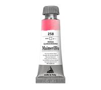 MAIMERI BLU 12 ml, Hochwertige Aquarellfarben, Farbton Quinacridonrot
