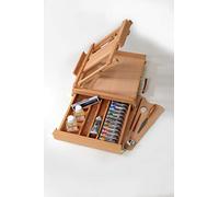 MAIMERI Classico - Caisse chevalet en bois - Couleurs à l'huile super fines - 22 pièces