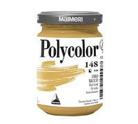 Maimeri M1220148 140ml Pot en verre Or peinture acrylique - Peintures acryliques (Or, Rich Gold, AP, 140 ml, Pot en verre, 173 mm)