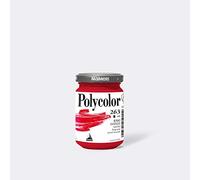 Maimeri POLYCOLOR 140 ml, Feine Vinylfarbe, Farbton Sandelrot