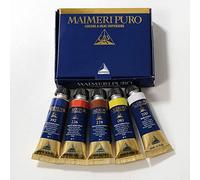 MAIMERI Puro - Set Débutant - 5 tubes 15ml de peinture à l'huile supérieures