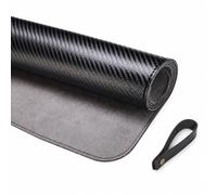 -main Bureau Gaming Imperméable, Noir, PVC, 60x30cm | Conception enrlable, Tapis table portable, Sur un bureau d'écolier, Pr profeionnels