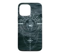 Main céleste Palmistry Mystical Sun Moon Coque pour iPhone 13 Pro Max