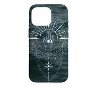 Main céleste Palmistry Mystical Sun Moon Coque pour iPhone 16 Pro