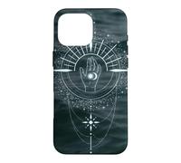 Main céleste Palmistry Mystical Sun Moon Coque pour iPhone 16 Pro Max