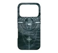 Main céleste Palmistry Mystical Sun Moon Coque pour iPhone 17 Pro