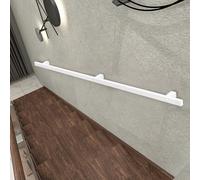 Main courante blanche pour escalier | Barre d'appui antidérapante pour rampe murale avec vis | 1m 1.5m 2m 3m 4m 5m 6m Indoor Outdoor Home Corridor Safety Support Railing | Iron Square Pipe Design(420c