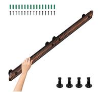 Main courante Crochet Épicéa 80cm Pin Support de main courante Main courante en bois Main courante murale Bois Rambarde Escalier