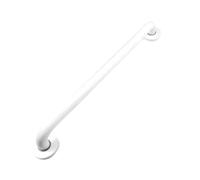 Main courante de douche for personnes âgées, porte-serviettes en acier inoxydable, support mural for salle bain, barre d'appui, aide aux toilettes, 2 pièces pour Baignoire,Toilettes(WHITE,50cm)