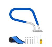 Main courante de piscine - Barre d'appui facile à monter avec vis auto-adhésives pour piscine de jardin et d'arrière-cour