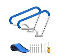 Main courante de piscine - Barre d'appui facile à monter avec vis auto-adhésives pour piscine de jardin et d'arrière-cour