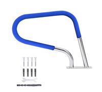 Main Courante De Sécurité Pour Piscine - Rampe De Piscine En Acier Inoxydable 304 Antirouille, Charge Max 380 Lbs, Poignée Antidérapante Ergonomique, Facile à Monter Pour Piscine Enterrée/Spa/Salle De