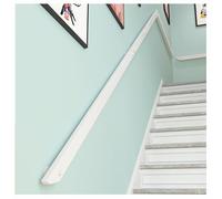 Main Courante D'escalier Amovible en Bois Massif pour Usage Domestique Le Long Des Murs Dans Les Couloirs Et Les Greniers Dotée de Propriétés Antidérapantes Comprend Une Plaque de Montage Métallique