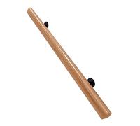 Main courante d'escalier en bois, mains courantes de 30 à 450 cm pour escaliers, kit de support de balustrade à montage mural intérieur/extérieur, escalier de tuyau, barre d'appui de sécurité