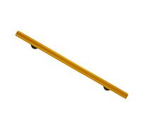 Main courante d'escalier en bois massif avec supports - Barre d'appui antidérapante pour intérieur/extérieur - Idéale pour les personnes âgées et les enfants