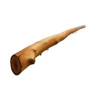 Main courante d'escalier en bois robuste et écologique pour une utilisation en intérieur et en extérieur, balustrade de sécurité polyvalente pour porche, couloir, balcon (100 cm)