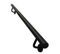 Main courante d'escalier en fer forgé noir - 1m 1,5m 2m 3m 4m 5m 6m, main courante pour l'intérieur de la villa, du loft, du couloir, des escaliers(420cm)