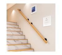 Main courante d'escalier intérieur ou extérieur, garde-corps d'escalier en bois pour greniers, jardins d'enfants, couloirs, bars, sécurité et soutien