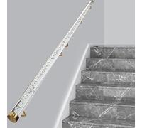 Main courante d'escalier intérieure en acrylique transparent, barre d'appui d'escalier transparente en Lucite antidérapante de 2 pieds/3 pieds/4 pieds/5 pieds/6 pieds/8 pieds/10 pieds/12 pieds/20 pied