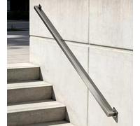 Main Courante D'escalier Moderne De 1 À 20 Pieds, Main Courante En Acier Inoxydable Pour Escaliers Intérieurs, Rampe D'escalier À Montage Mural Avec Supports Et Vis(5.4m)