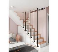 Main courante d'escalier pour l'intérieur et l'extérieur, en forme de L pour une sécurité accrue dans les maisons et les appartements