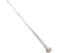Main Courante d'escalier Suspendue Kit de Support d'escalier en Fer forgé, Garde-Corps de sécurité intérieur et extérieur for Enfants âgés, Garde-Corps Blanc(100cm)