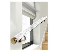 Main courante d'escalier transparente, garde-corps de Support antidérapant avec supports personnalisables, rampe d'escalier en acrylique(Clear,50cm/19.7in/2ft)