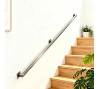 Main courante en acier inoxydable pour support d'escalier intérieur
