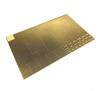 Main courante en cuivre PE photogravé à l'échelle 1/700 et balustrade d'échelle pour modèles de navires de guerre, pièces gravées pour construction de bateau modèle à l'échelle CYPE005