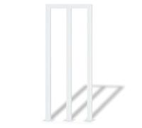 Main courante en fer durable pour escaliers intérieur/extérieur, jardins et balcons. Garde-corps de sécurité robuste pour un soutien et un style améliorés