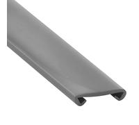 Main courante en PVC, main courante d'escalier, main courante de garde-corps, protection pour escaliers et balustrade, rampe profilée, 40 x 8 mm