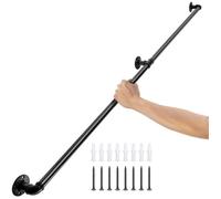 Main Courante Escalier 1,2 m - VEVOR - Rampe Murale en Acier Carbone Rambarde Vintage