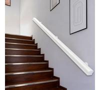 Main Courante Escalier En Bois, Rampes Murales Pour Personnes Âgées, Rampe De Sécurité Pour Couloir, Balustrade En Bois Pour Escalier, Rampe De Terrasse Pour Loft, Kit De Barre D'appui(A,240cm)