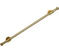 Main courante murale de 180 cm pour escalier intérieur/extérieur - Kit de rampe d'escalier en métal - Finition dorée élégante - Solution durable et sûre