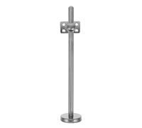 Main Courante Réglable en Acier Inoxydable 304 Support Mural | Angle Pivotant, Fixation Murale Robuste, Finition Polie Argentée, pour Escaliers Intérieurs et Mains Courantes