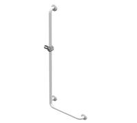 Barre d'appui - AKW - 01244WH-NH - Réversible - Époxy blanc - 120x45 cm