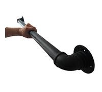 Main courante robuste en fer forgé noir pour escaliers intérieur/extérieur, réglable, 30600 cm, support durable pour la sécurité et la stabilité, idéal pour la maison et le jardin