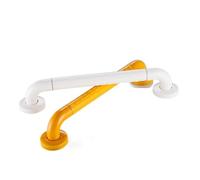 Main courante sans barrière de salle bain sécurité des toilettes antidérapante main droite en acier inoxydable prise for personnes âgées/enfants(White 30CM)