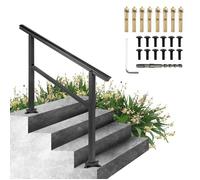 Main Courante - VEVOR - Rampe Escalier avec Base 121 cm - Garde-Corps Capacité 75 kg