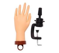 Main D Entraînement Pour Ongles - Main D'Entraînement Manucure Flexible Pratique,Modèle Réaliste Pour Formation En Salon De Beauté Et Initiation Des Débutants