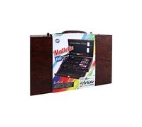 - Main D'artiste - Malette Bois à Tiroir 140 Piéces - Loisir Créatif