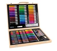 MAIN D'ARTISTE - Mallette De Dessin de 150 Pièces - Loisir Créatif - 030227 - Coloriage - Multicolore - Boite À Dessin - Créativité - Activités Manuelles - Kit Complet - Art Plastiques