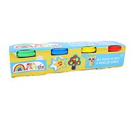 MAIN D'ARTISTE - Pack de 8 Pots de Pâte À Modeler - Loisir Créatif - 030816A - Multicolore - 85 GR - Jouet Enfant - Modelage - Créativité - Activités Manuelles - DIY - À Partir de 2 Ans