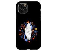 Main de chiromancie lisant l'art Spirituel ésotérique Symboles Floraux Coque pour iPhone 11 Pro