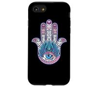 Main de Fatima Mandala Yoga Fatma Main Symbole Boho Femme Coque pour iPhone SE (2020) / 7/8