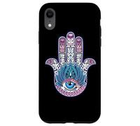 Main de Fatima Mandala Yoga Fatma Main Symbole Boho Femme Coque pour iPhone XR