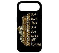 Main de Fatima Ra Ma Da Sa Guérison Mantra Art Coque pour iPhone Air